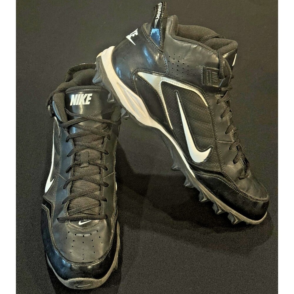 Nike Land Shark Legacy Football Cleats Men US 11.5 Black 318728-011